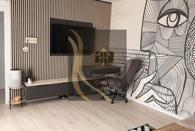 Apartament cu 2 camere semidecomandat, mobilat în Mihai Bravu