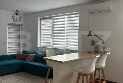 Apartament cu 2 camere semidecomandat, mobilat în Florești