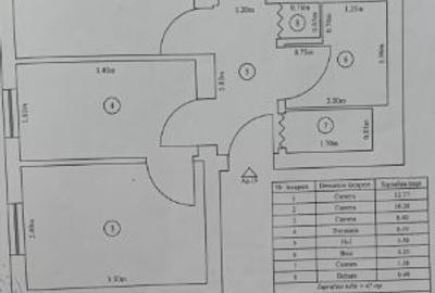 Apartament cu 3 camere decomandat în Tractorul - 9