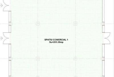 Spațiu comercial, de 205 mp, în Central