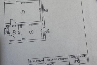 Apartament cu 2 camere semidecomandat în Central - 8