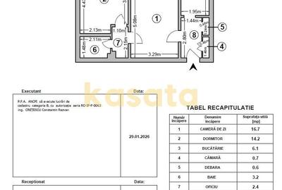 Apartament cu 2 camere semidecomandat, mobilat în Drumul Taberei - 17