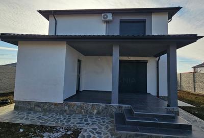 Casă individuală cu 4 camere cu Canalizare în Domnești