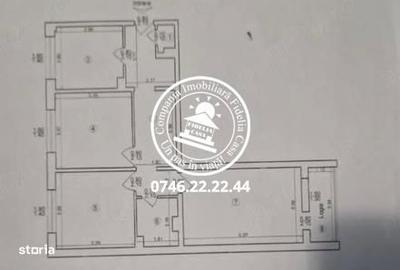 Apartament cu 3 camere decomandat în Gară