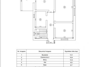 Casă individuală cu 4 camere cu Canalizare în Popas Păcurari - 3