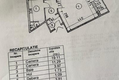 Apartament cu 2 camere semidecomandat în Tineretului - 1