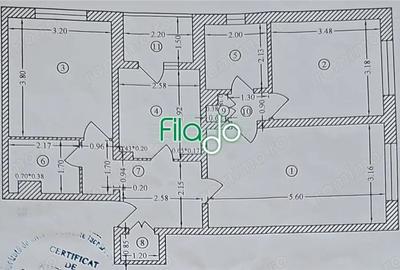Apartament cu 3 camere semidecomandat, mobilat în Fizicienilor - 3