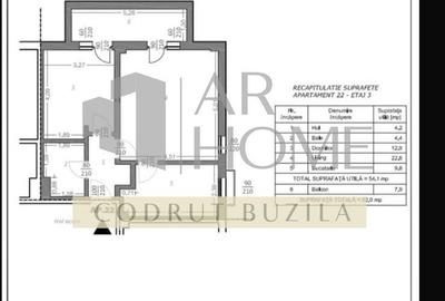 Apartament cu 2 camere decomandat, mobilat în Păulești - 12
