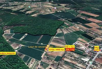 Teren intravilan | 500 mp | Izvorani - Padurea Snagov