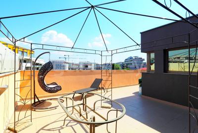 Penthouse cu 5 camere semidecomandat, mobilat în Herăstrău - 1