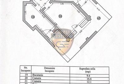 Apartament cu 2 camere decomandat, mobilat în Nord - 20