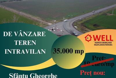 Teren agricol intravilan de 35000 mp, în Gării