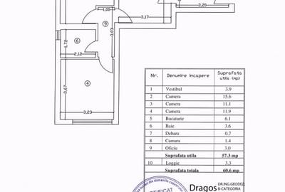 Apartament cu 3 camere semidecomandat, mobilat în Drumul Taberei - 8
