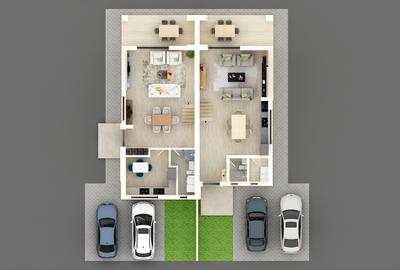 Duplex premium, finalizat 2025 – Moșnița Nouă, Calea Medveș - 11