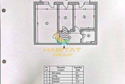 Apartament cu 2 camere decomandat, mobilat în Central - 4