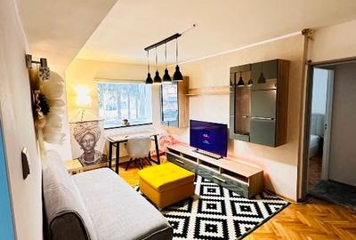 Apartament cu 2 camere circular, mobilat în Răcădău