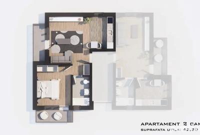 Apartamente 1 si 2 camere