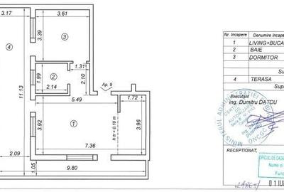 Apartament cu 2 camere în Nord - 1