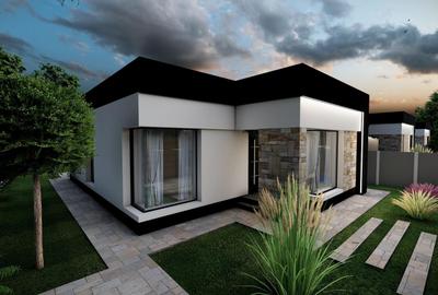 Casa individuala - 4 camere 2 bai - teren 371 mp - 4