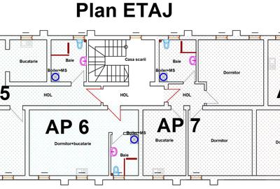 Apartament cu 3 camere decomandat în Săvinești - 7