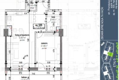 Apartament 2 camere – Ansamblul WINGS, Cluj-Napoca + Loc de Parcare Apartament 2 camere – Ansamblul WINGS, Cluj-Napoca + Loc de Parcare - 8