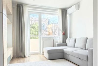 Apartament cu 2 camere semidecomandat, mobilat în Floreasca