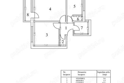 Apartament cu 2 camere decomandat în Giurgiului - 1