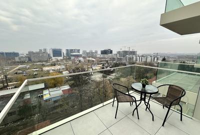 2 camere Premium - Aviatiei Towers 2 - View - Piscina - 3
