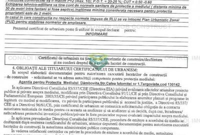 Teren pretabil constructie casa sau vila in Gulia Tartasesti - 3