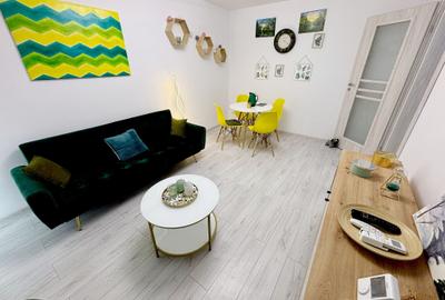 Apartament cu 2 camere semidecomandat, mobilat în Calea Victoriei