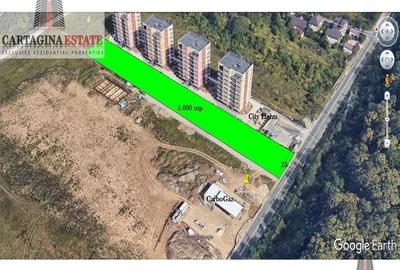 Teren de 5000 mp, în Central