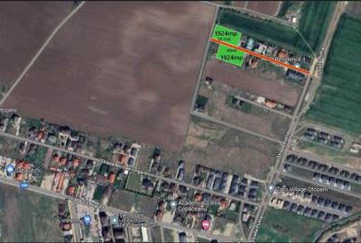 Teren Construcții intravilan de 4466 mp, în Est