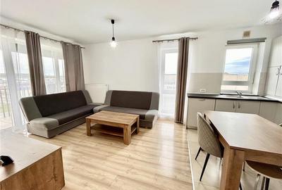Apartament cu 2 camere semidecomandat, mobilat în Tractorul - 7