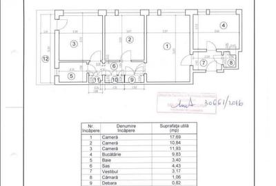 Apartament cu 3 camere semidecomandat în Titan - 4