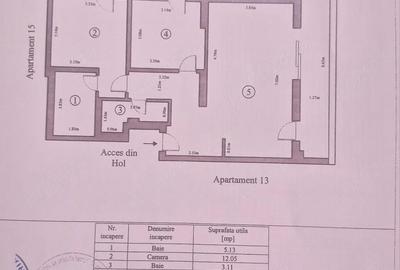 Apartament cu 3 camere decomandat în Nord - 7