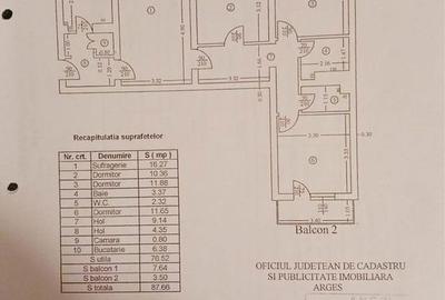 Apartament cu 4 camere semidecomandat în Craiovei - 7