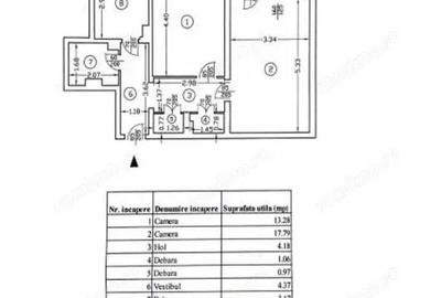 Apartament cu 2 camere decomandat în Mihai Bravu - 7