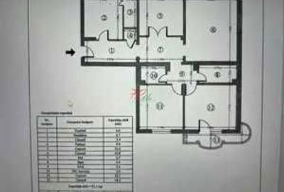 Apartament cu 3 camere decomandat în Central