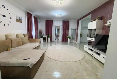 Casa ultra finisata ?i mobilata cu 3 camere 1 living ?i o terasa generoasa