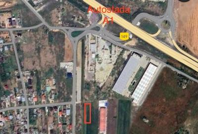 Teren intravilan industrial 1850 mp – Bolintin-Deal, deschidere 23 m - 1