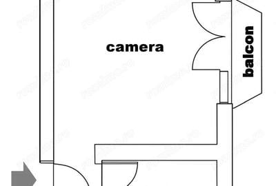 Garsoniera tip Aparthotel Afacere la cheie, Baile Felix, Bihor - 5