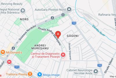 Apartament cu 3 camere semidecomandat în Nord