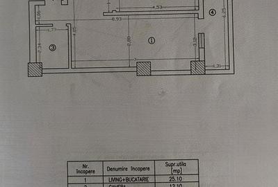 Apartament cu 2 camere în Albești - 8