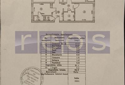VANZARE 3 CAMERE I DECOMANDAT I TOTUL NOU I METROU I DRUMUL TABEREI - 13