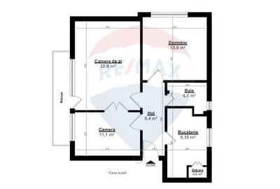 Apartament 3 camere | 70 mp | garaj | boxa I Andrei Muresanu - 7