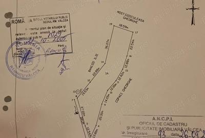 Teren de 1860 mp, în Curăturile