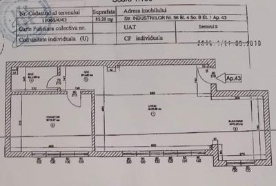 Apartament cu 3 camere semidecomandat în 23 August (Cațelul) - 10