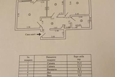 De vânzare – Apartament cu 2 camere decomandat, Micro 39 De vânzare – Apartament cu 2 camere decomandat, Micro 39 - 5
