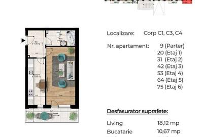 Garsonieră în Central