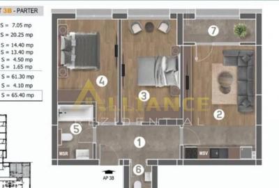 3 camere Berceni sector 4 - 10